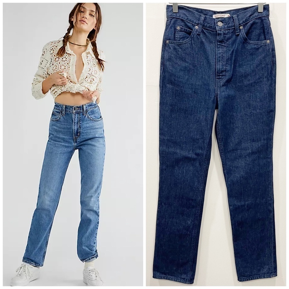 Levi’s 70s High Slim Straight Jeans Size 26 Cotton